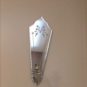 Decorative candle sconces
